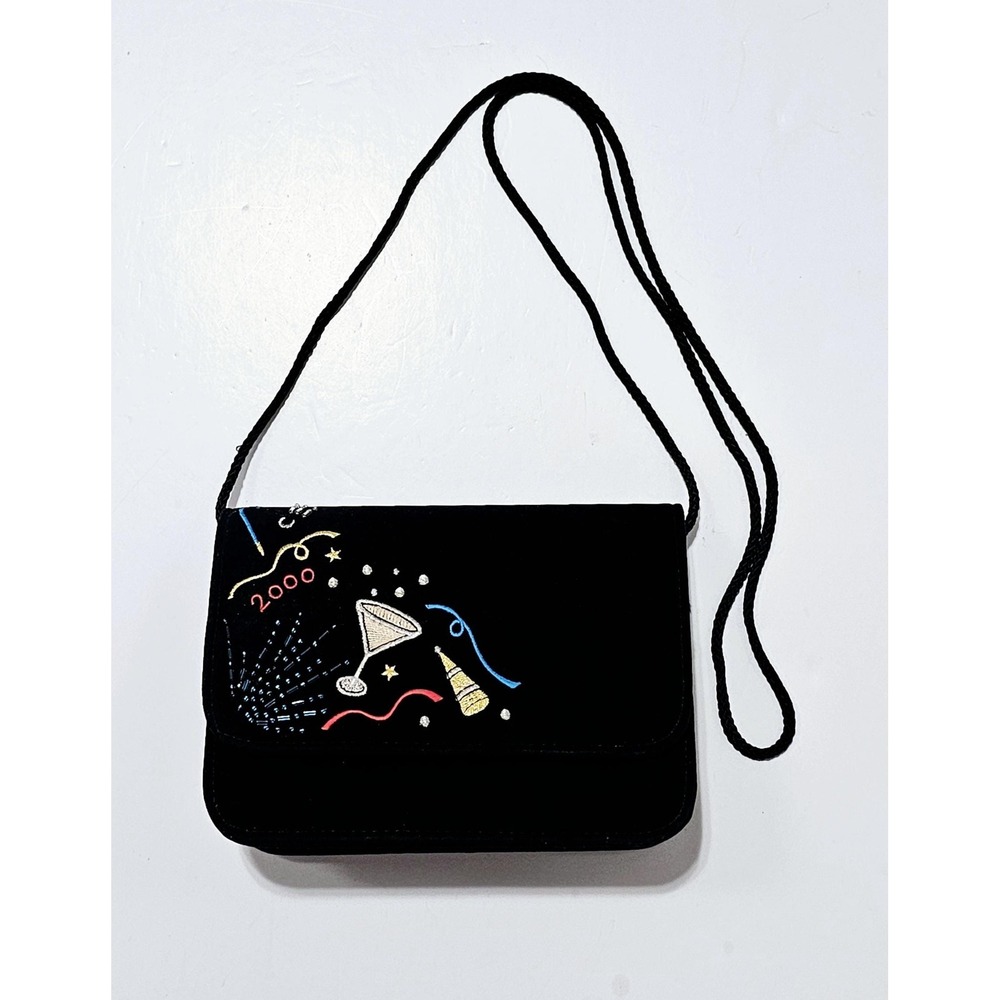Vintage 2000 Millenial NYE 1999 Purse - Picture 1 of 9